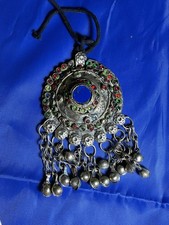 VINTAGE AFGHAN TRIBAL KUCHI PENDANT BELLYDANCE. item 2