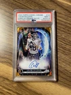 Caleb Williams 2024 Topps Cosmic Equinox Orange /25 Auto PSA 9/ 10 Auto