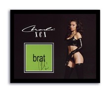 Charli XCX Autographed Signed 11x14 Framed CD Photo Brat ACOA