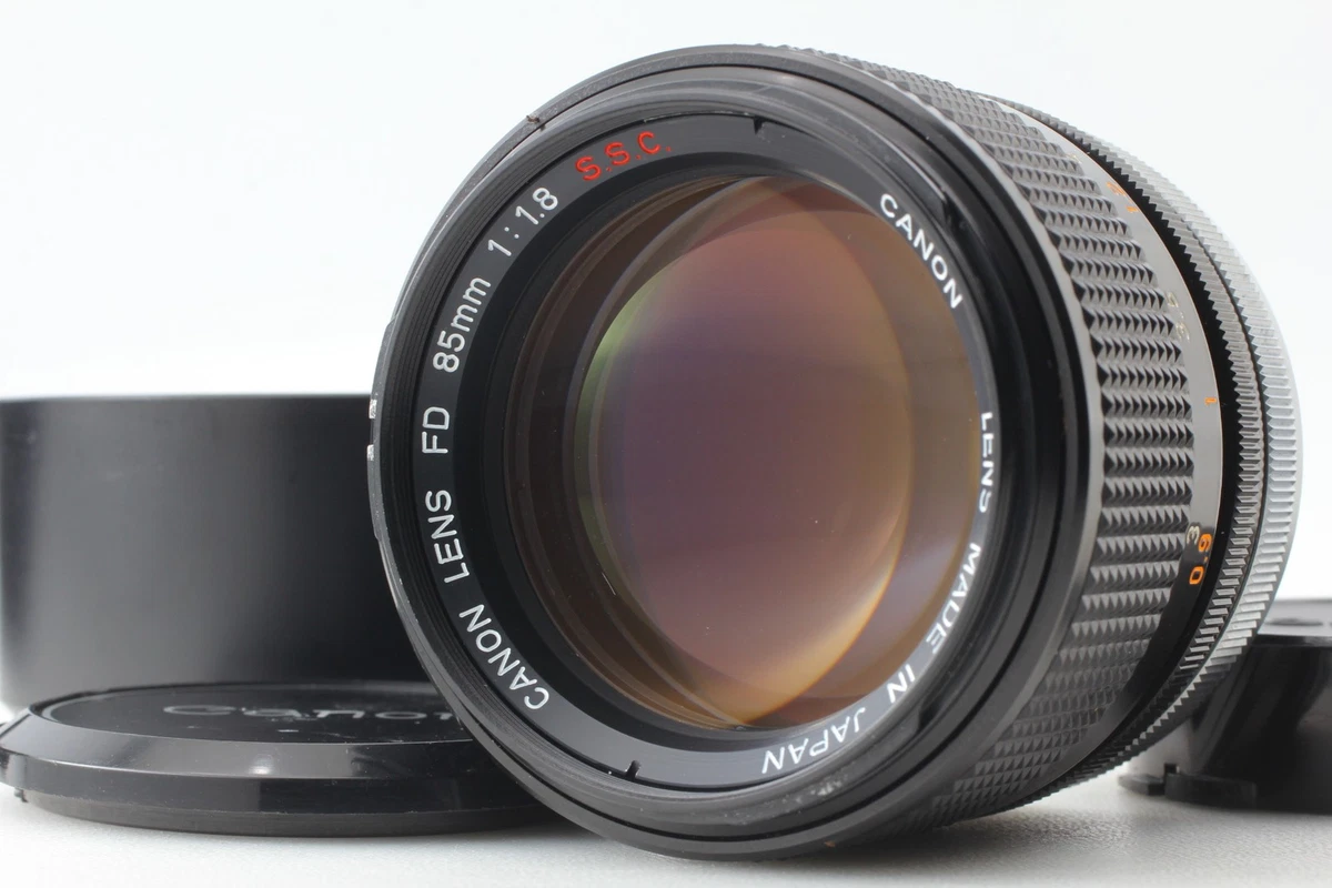 CANON NEW FD 85mm F/1.8 マニュアル レンズ　フードつき Canon FD f/1.8 Camera Lenses 85mm Focal for sale | eBay