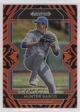 2022 Panini Prizm Draft Picks Tiger Stripes Prizm 60/99 Hunter Barco #PDP44 n0c