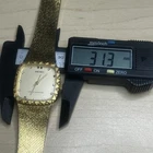 Vintage Seiko Lifetime Mainspring Calendar Watch Gold Tone Case & Band REPAIR