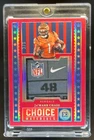 2022 Panini Encased Ja'Marr Chase Choice Materials Tag Patch Ruby #2/9 Bengals