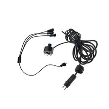 Underwater 6-LED Light Ring For Fountain Fish Pond Water Garden AC Adapter`43
