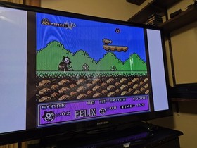 Felix the Cat (Nintendo NES, 1992) Cartridge & Sleeve, Authentic, Tested, Works