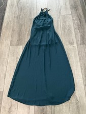 SHOW ME YOUR MUMU Flirtini Maxi Dk Teal Cover Dress-Lined Upper-Sz XS-Excel Cond