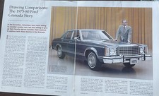 1975-1977 1978-1980 FORD GRANADA 10 pg Article MONARCH GHIA ESS