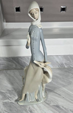 Rare - Lladro No 4514 Diana and Fawn Roman Goddess of wind/animals