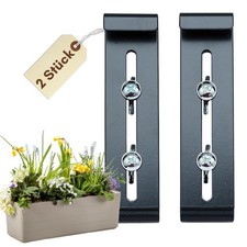 Blumenkastenhalterung ohne Bohren Blumenkastenhalter Fensterbank Außen FixPot