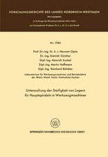 Untersuchung der Steifigkeit von Lagern für ...