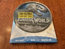 Jurassic World - Collectors Tin - Blu-ray/DVD 2015, Deleted Scenes - New Sealed