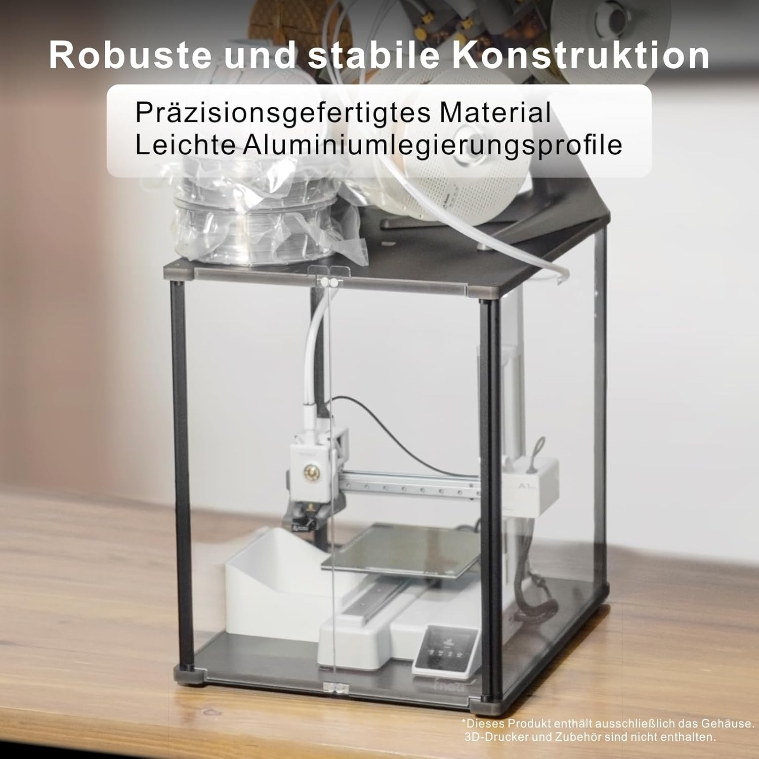 3D Drucker Gehäuse Bambu Lab A1 Mini Rauchkontrolle Belüftung Überh - Bild 4