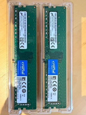 64GB 2x Crucial DIMM 32GB DDR4-2666 Arbeitsspeicher (CT32G4DFD8266)