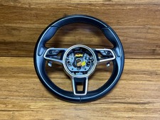 2015-2024 Porsche Macan S 95b Steering Wheel Paddle Shifters Black Oem Note 2015-2024 Porsche Macan S 95b Steering Wheel Paddle Shifters Black Oem Note