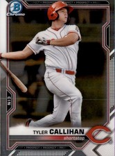 2021 BOWMAN - CHROME PROSPECTS TYLER CALLIHAN #BCP-91