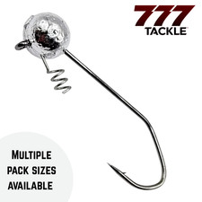 Shake It Screw Loc Bass Fishing Jig UnPainted Victory V Loc Hook 50 or 100 Pack