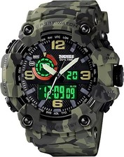 "Reloj Para Hombre Relojes De Cuarzo Reloj Militar Digital Deportivo De Buceo NE