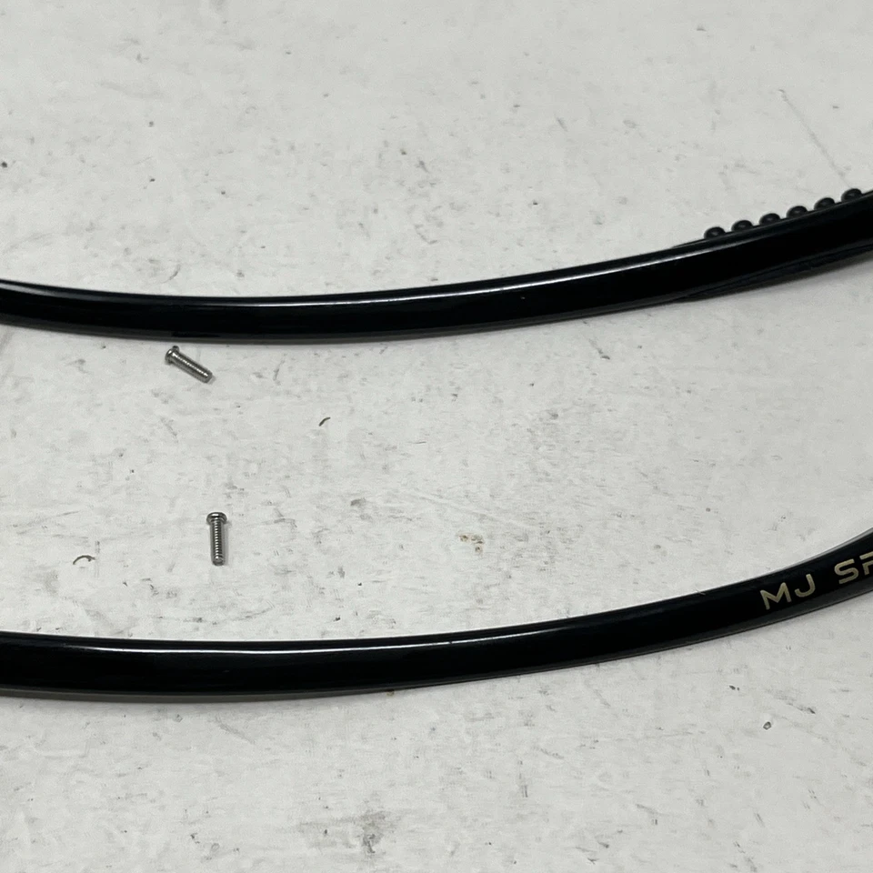 PIEZAS BRAZO TEMPLO NEGRO BRILLANTE MAUI JIM SANDY BEACH MJ-908-02 CON TORNILLOS 257C Foto 3 de 4