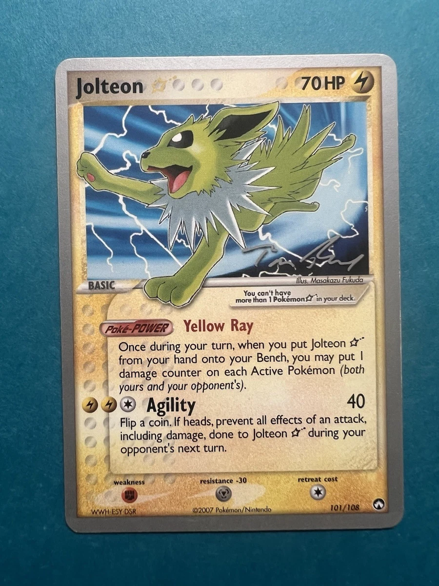 Jolteon Star Pokémon TCG Cards for sale | eBay