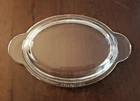 PYREX CLEAR REPLACEMENT LID P-14-C FOR CORNINGWARE SMALL OVAL CASSERETTE P-14-B