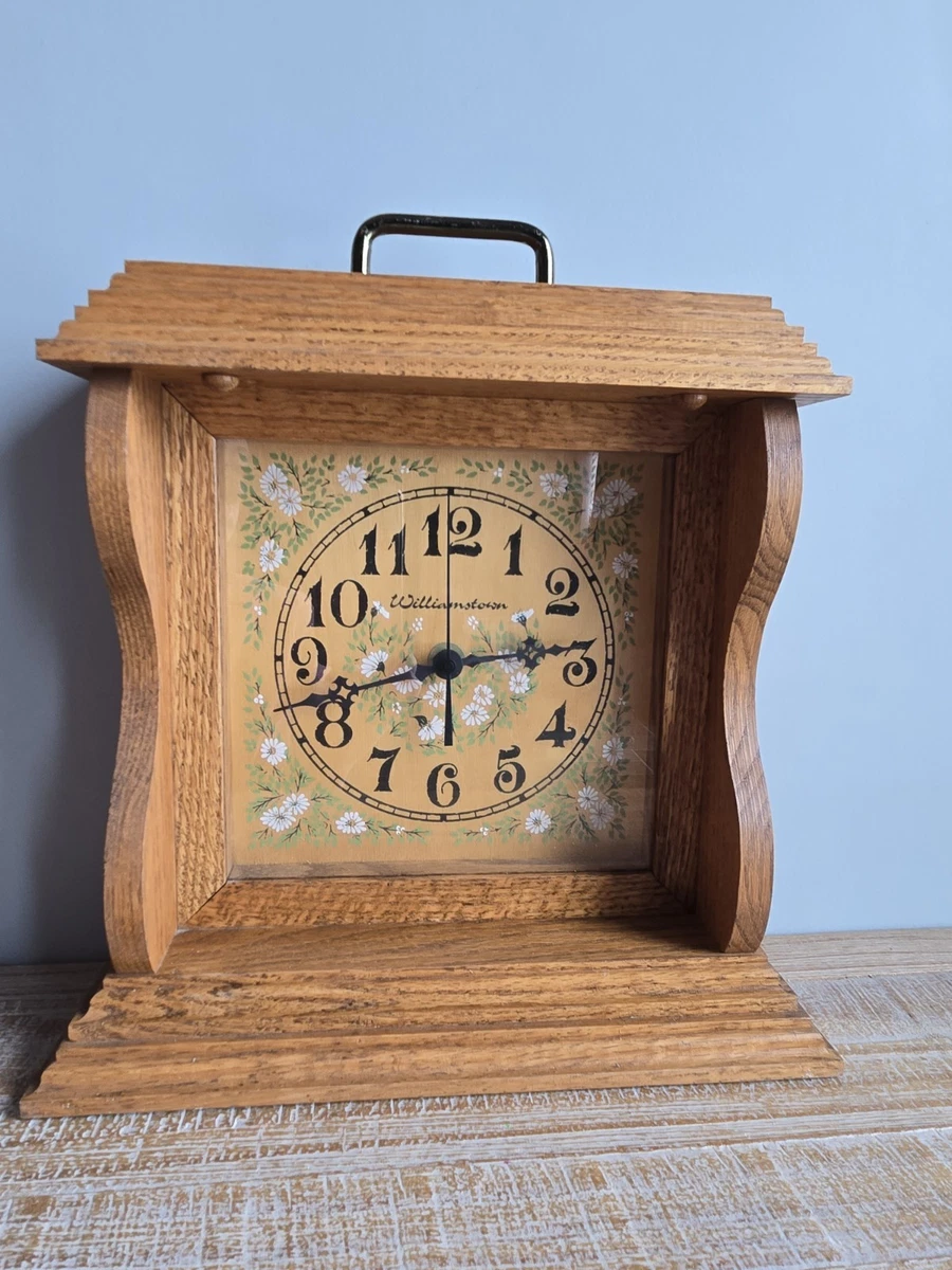 EddieBauer Wooden Mantel Clock 置き時計 レア EddieBauer Wooden Mantel Clock 置き時計 レア 【公式通販】