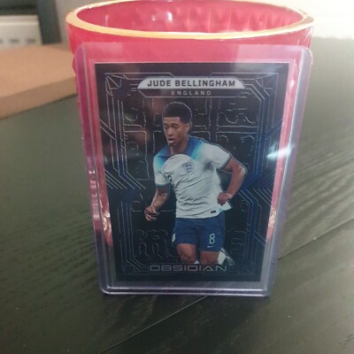 2022-23 Obsidian Jude Bellingham Electric Blue Electric Etch 