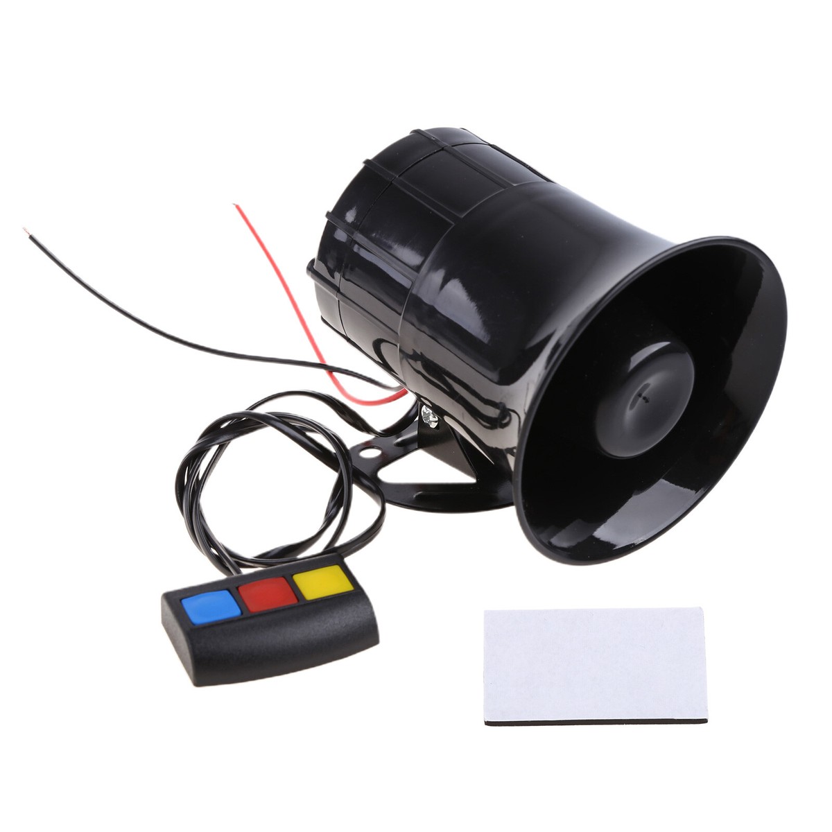 Bocina De Coche Con 7 Tonos Y Micrófono PA - Para Encendedor De Cigarrillos 12V, Sirena, Alarma, Ideal Para Coches, Barcos, Camiones