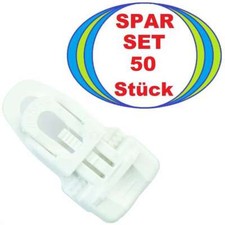 50x HOLDON MIDI CLIP MOLTON TARPAULIN TENSIONER WHITE tension clamp clamp holder eyelet