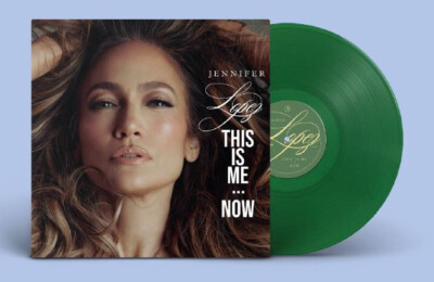 Jennifer Lopez This Is Me...Now Colored Green Vinyl LP New And Sealed