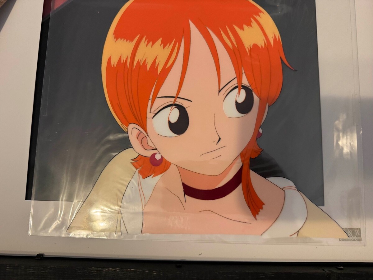 Original One piece Nami Promotional Anime Cel (US SELLER) | eBay