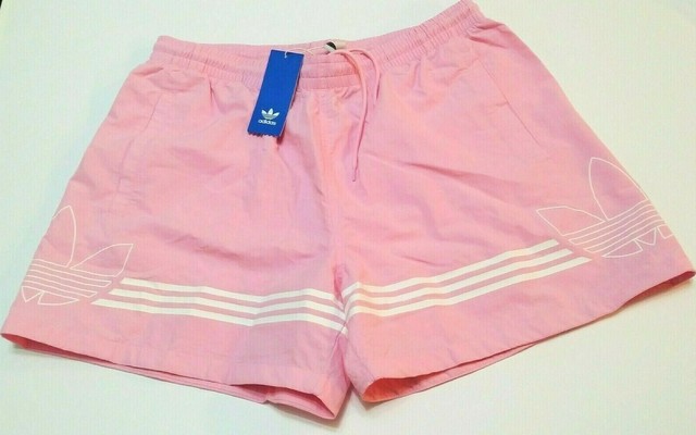 adidas Originals Mens Pink Spirit Swim 
