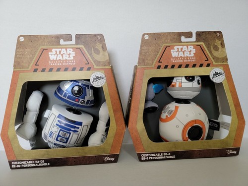 Star Wars Galaxy's Edge Trading Outpost: R2-D2& BB-8 Customizable Plush**NEW** - Picture 7 of 7