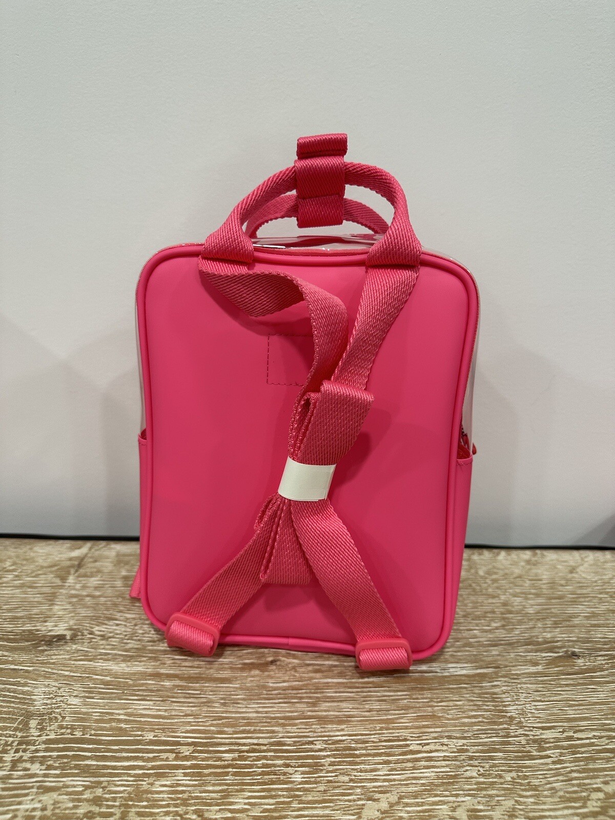 ZARA BARBIE KIDS RUBBERIZED MATTEL MINI BACKPACK PINK image 3