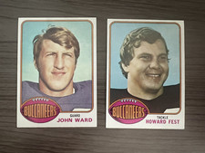 1976 Topps Football Card Lot Tampa Bay Buccaneers John Ward Howard Fest #268 397
