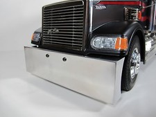 Aluminum Polished Front Bumper Tamiya 1/14 Knight King Grand Hauler Globeliner