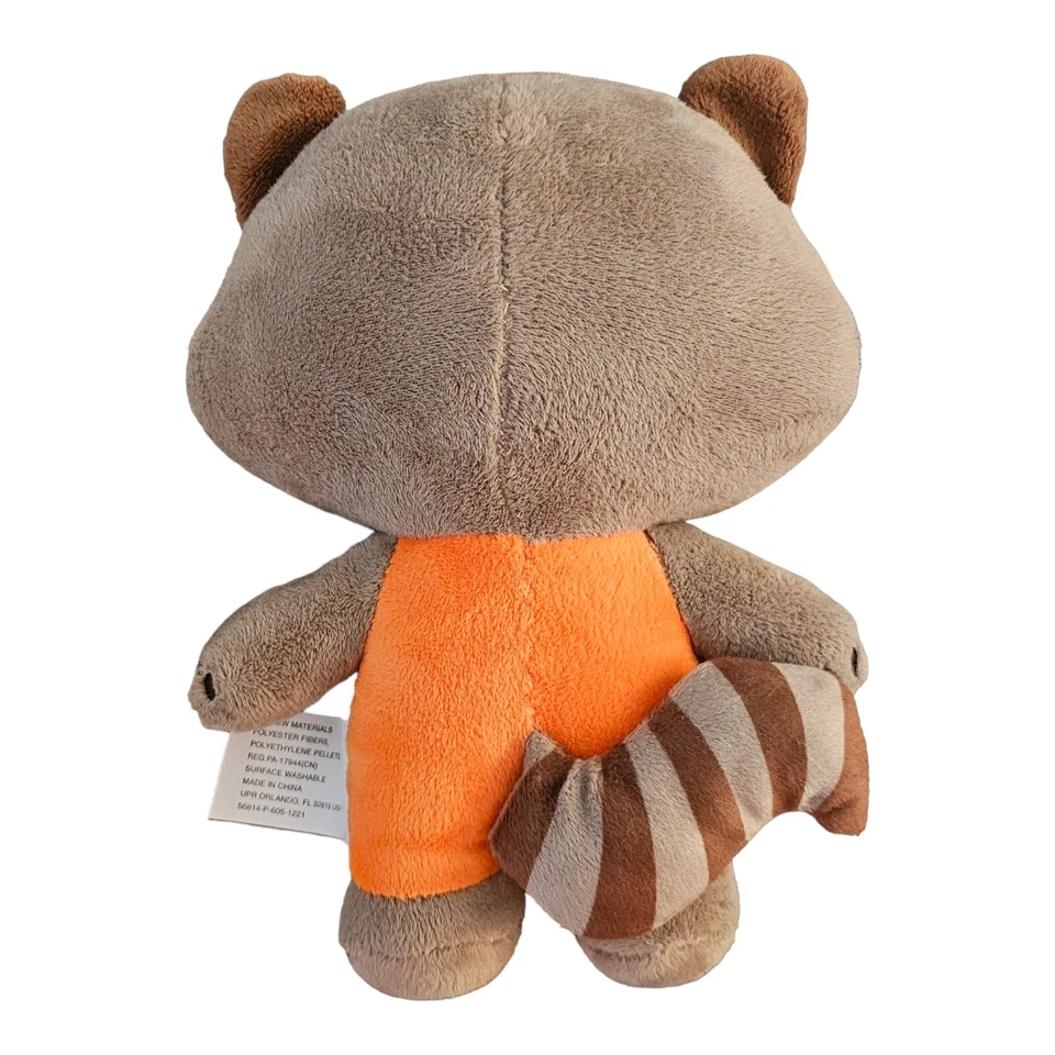 Marvel Guardiões da Galáxia 9" ROCKET RACCOON Pelúcia Animal de Pelúcia Universal - Imagem 2 de 4