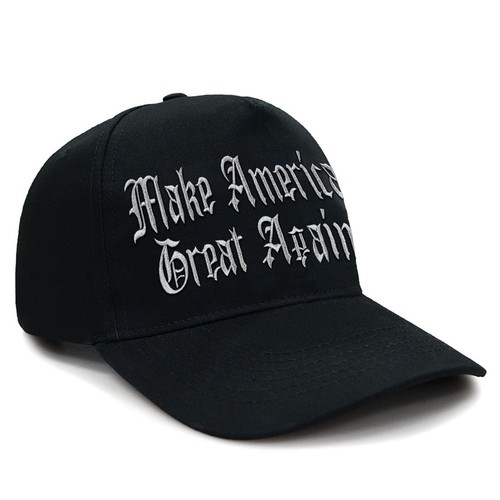 MAGA Hat Donald Trump 2024 Elon Musk Black Baseball Hat Make America Great Again - Picture 7 of 9