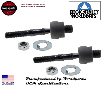 #ad Front Inner Tie Rod Ends Set For 04 08 Acura TL 04 08 TSX 03 07 Honda Accord $28.87
