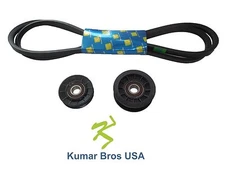 New Idler Pulley Kit W/Transmission Drive Belt Fits John Deere LA125 LA130 LA135