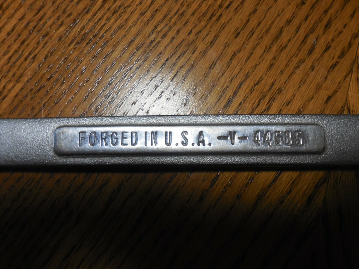 に VINTAGE CRAFTSMAN VV SERIES OPENEND WRENCH 15/16 X 1 INCH 44585