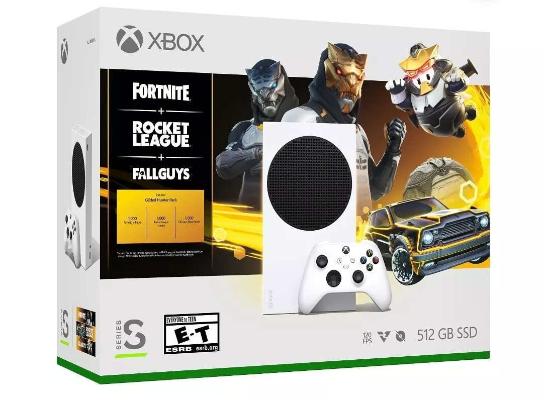 Microsoft Xbox Series S Fortnite Edition 512GB Video Game Console - White  196388102457