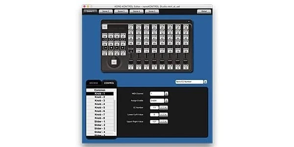 Korg nanoKONTROL Studio Mobile Midi Controller Bluetooth NEW from JAPAN - Image 3 of 3