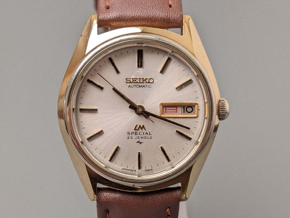 セイコー ロードマチック スペシャル 5216-7080 純正ブレス 23石
