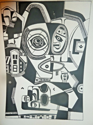 Original Lmtd. Ed. Serigraph by Indian Space Painter Steve Wheeler 1947 - Picture 3 of 12