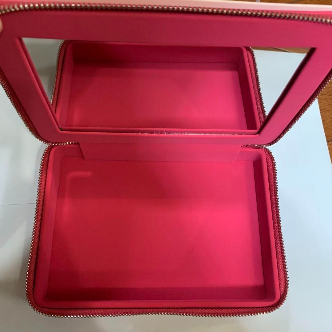 Christian Dior Addict Vanity Pouch Case with Mirror Pink