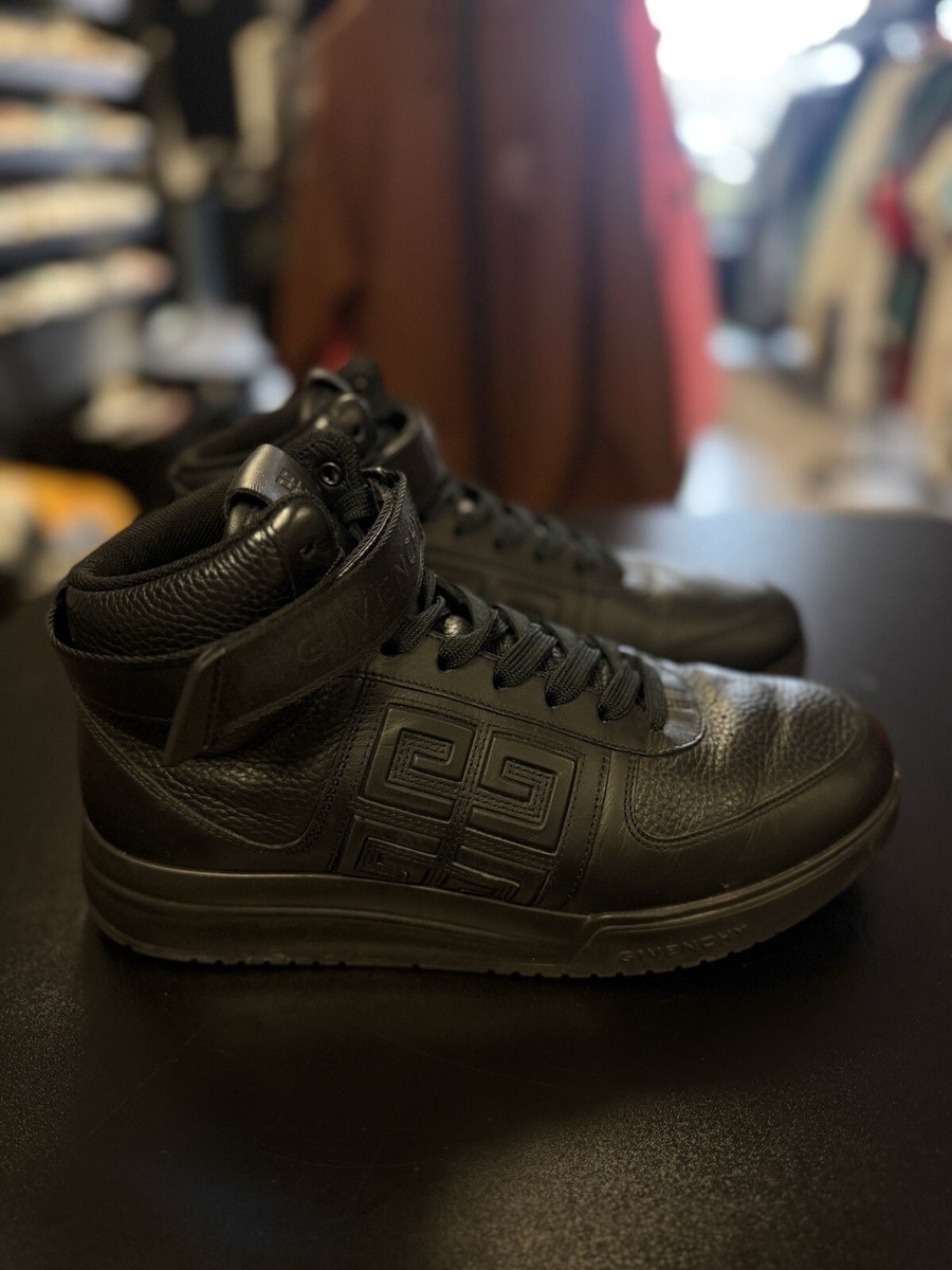 Givenchy G4 High Top Leather Sneakers Size 41EU/8US $750 Retail