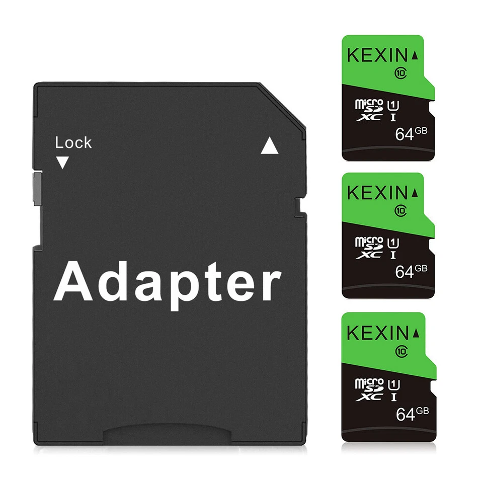 Kexin 64GB 10pcs Ultra Micro SD SDXC Memory Card C10 TF Card For Phone PC Camera - Image 2 of 4