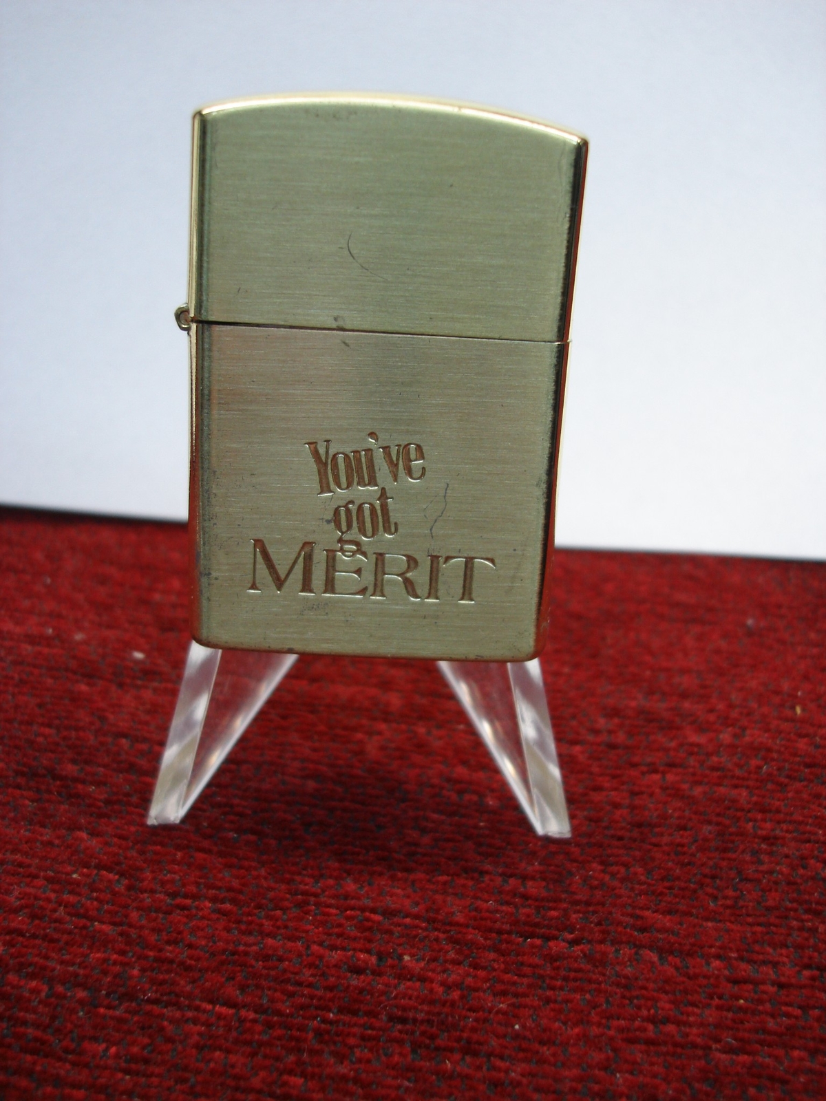 - Never Used - Brushed/polished Gold Tone