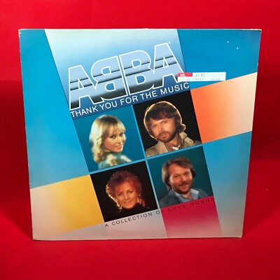 ABBA Thank You For The Music A Collection Of Love Songs 1983 UK VINYL LP Eagle A