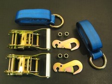 6pc Combo Lasso Strap 2 Ratchet Snap Hook Wheel Lift Tow Truck Tie Down Blue 6pc Combo Lasso Strap 2 Ratchet Snap Hook Wheel Lift Tow Truck Tie Down Blue
